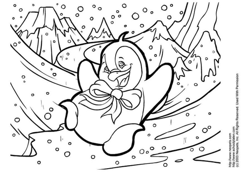 Animales de nieve