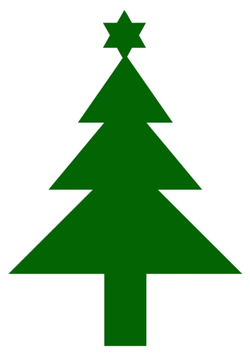 Imagen árbol de navidad con estrella