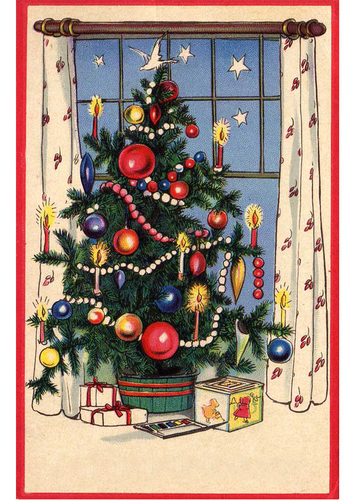 Imagen árbol de navidad con regalos