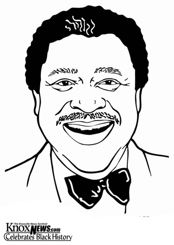 Dibujo para colorear B. B. King