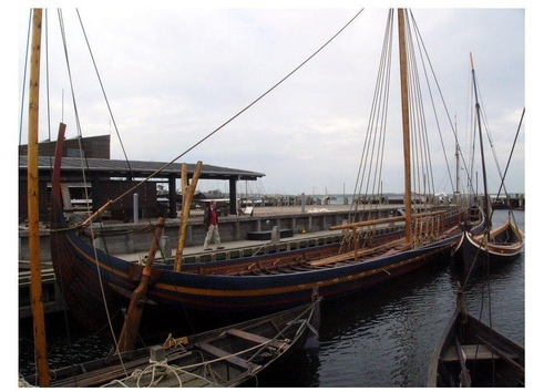 Barco viquingo drakar