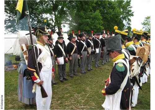 Batalla en Waterloo