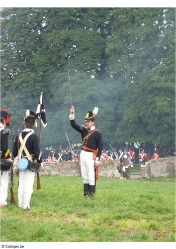 Batalla en Waterloo