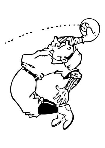 Dibujo para colorear Béisbol