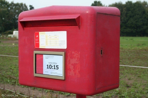 Buzón de Correos en Bélgica