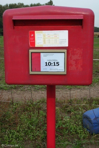 Buzón de Correos en Bélgica