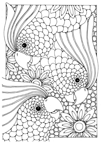 Dibujo para colorear Cacatúa