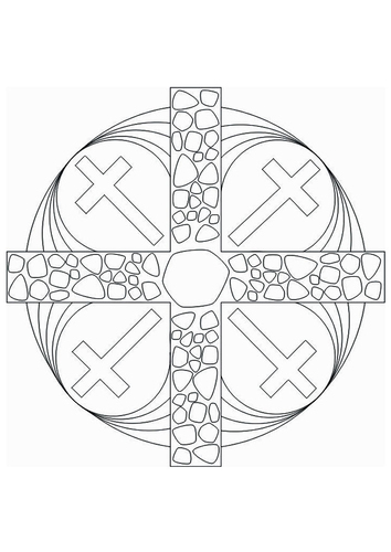 Cruz mandala