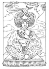 Dibujos para colorear aladino