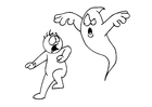 Dibujos para colorear Aterrador