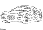 Dibujos para colorear Chrysler 300