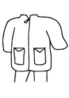 Dibujos para colorear chubasquero - parka