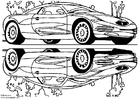 Dibujos para colorear Coche de exhibición Chrysler