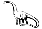Dibujos para colorear Dinosaurio