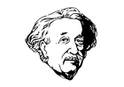 Dibujos para colorear Einstein
