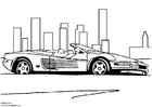 Dibujos para colorear Ferrari Testarossa