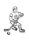 Dibujos para colorear Hockey sobre hielo