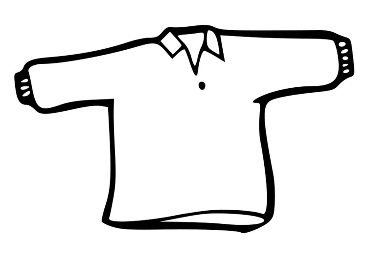 Dibujo para colorear jersey