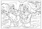 Dibujos para colorear Juán el bautista