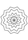 Dibujos para colorear mandala