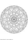 Dibujo para colorear 