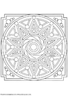 Dibujos para colorear Mandala