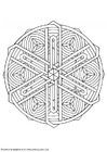 Dibujos para colorear Mandala