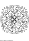 Dibujos para colorear Mandala