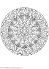 Dibujos para colorear Mandala