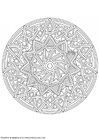 Dibujos para colorear Mandala