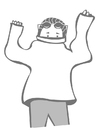 Dibujo para colorear 