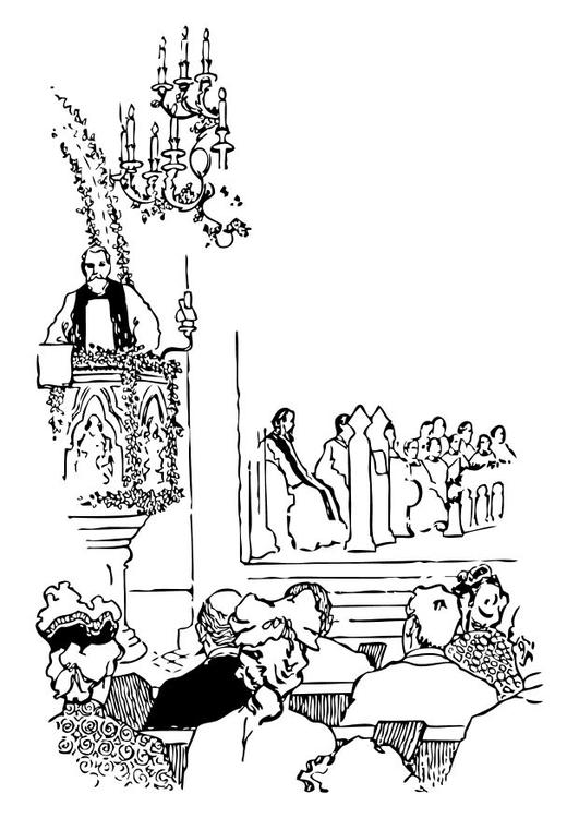 Sacerdore predicando