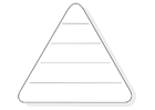 triángulo de alimentación vacío