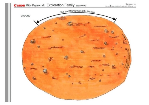 Manualidades Familia espacial, parte 6