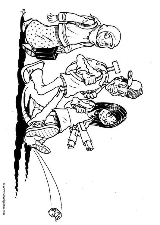 3 niños autóctonos