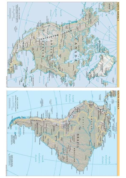 América del Norte y del Sur