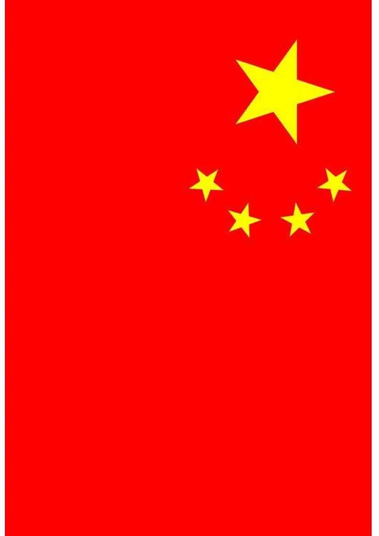 Bandera de la República Popular China