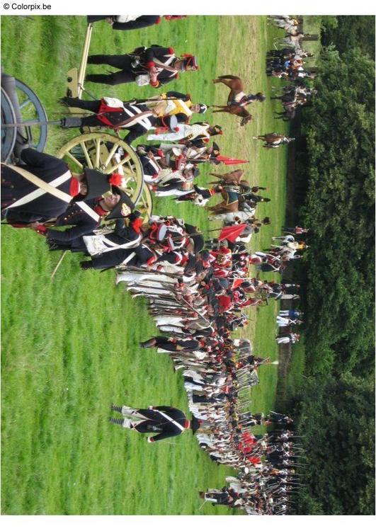 Batalla en Waterloo