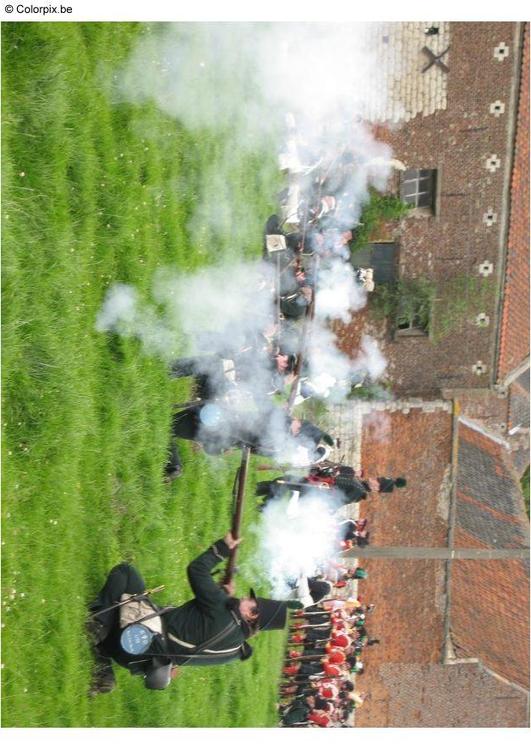 Batalla en Waterloo