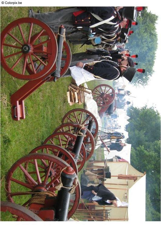 Batalla en Waterloo