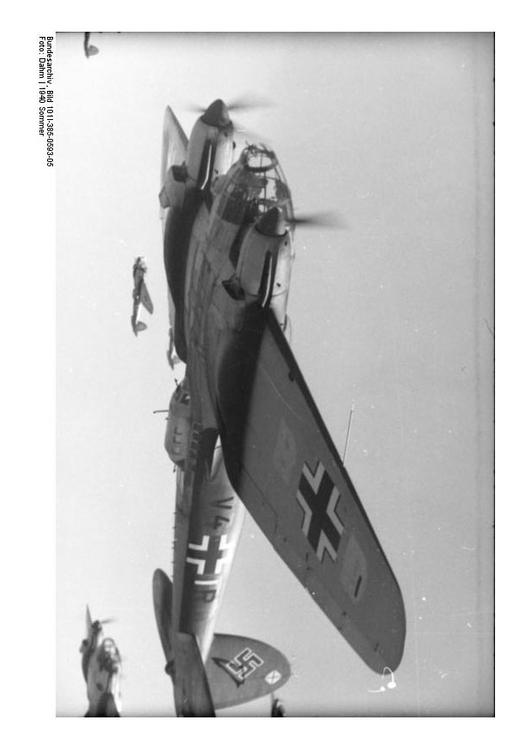 Bombarderos sobre el canal - Francia