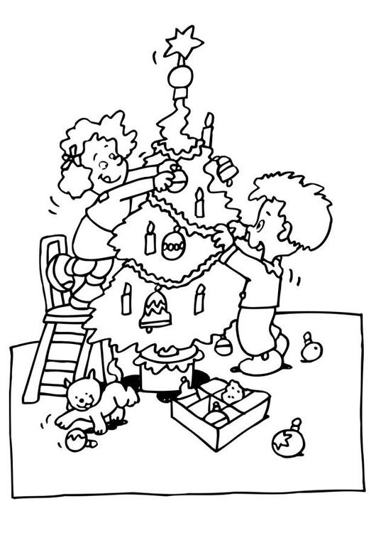 Decorar árbol de navidad