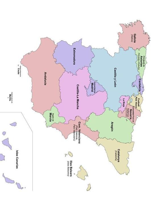España - Comunidades Autónomas