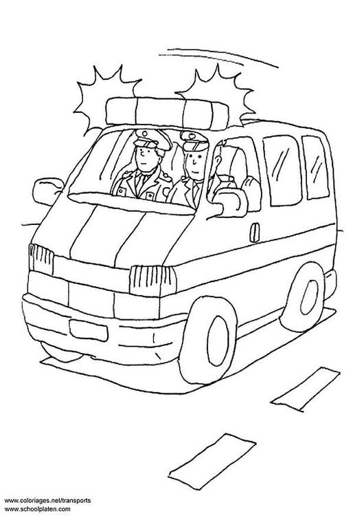 Furgoneta de policía