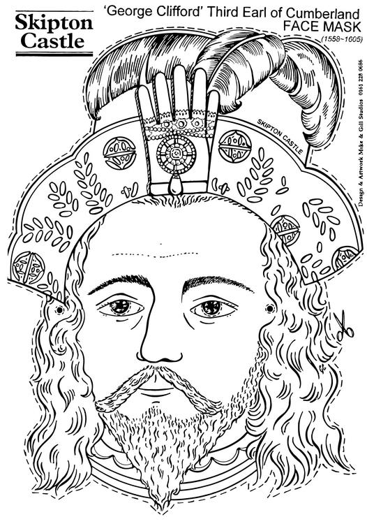 George Clifford, Third Earl of Cumberland - Máscara