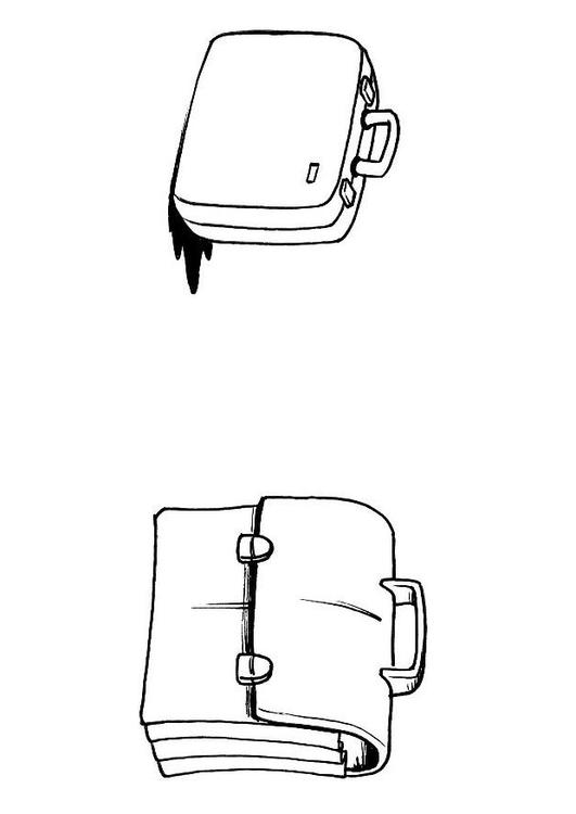 Maleta y cartera