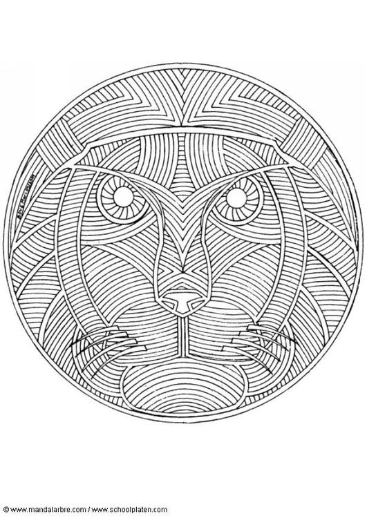 Mandala león