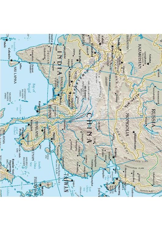 Mapa de China