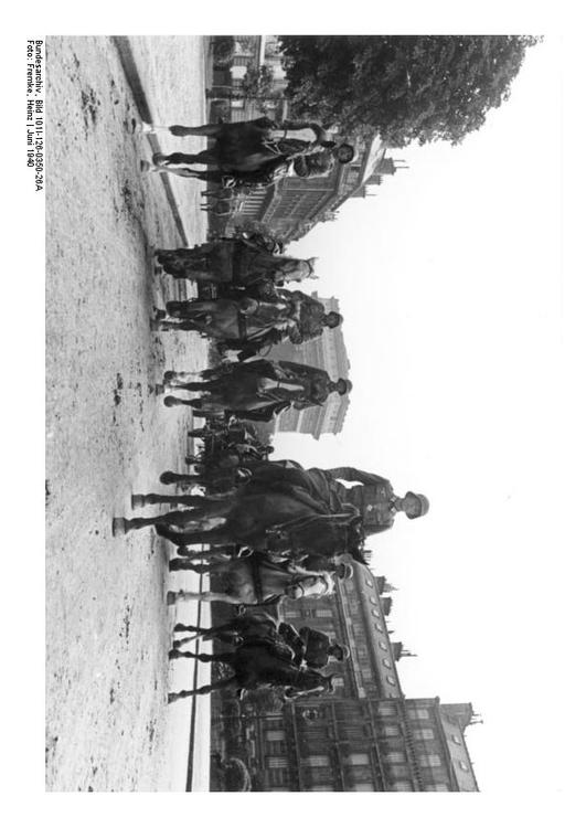 Marcha de las tropas alemanas en ParÃ­s