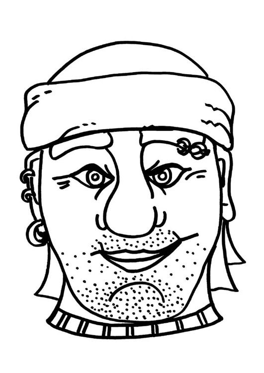 Máscara de pirata / Bribón